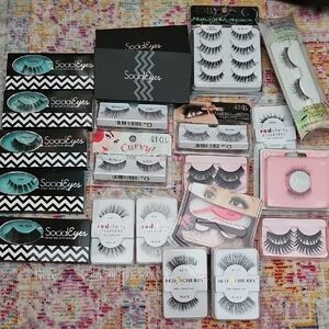 Assorted Black False Eyelashes Multipack - Mixed Styles